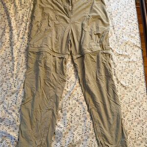 Exofficio Women's Convertible Travel Insect Repellent Cargo Pants - Tan